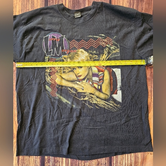 Vintage Lorrie Morgan Women's Tour T-Shirt Size XXL Black w/ front & Back Print - Picture 5 of 6
